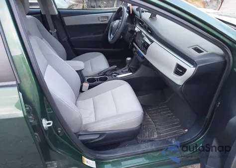 2015 Toyota Corolla Le z USA, uszkodzony, nr VIN 2T1BURHE9FC322281